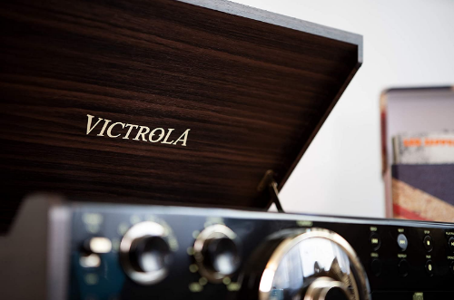 Detalles del tocadiscos Victrola Empire